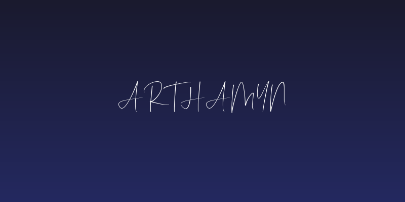 Arthamyn Social Header