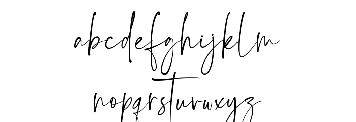 Arthamyn Font LOWERCASE