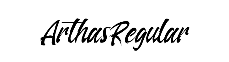 Arthas Regular Font