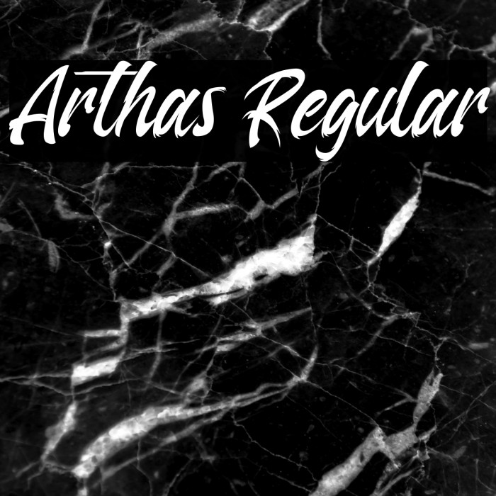 Arthas Regular Example 1