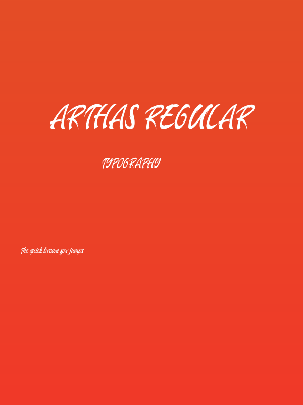 Arthas Regular Poster