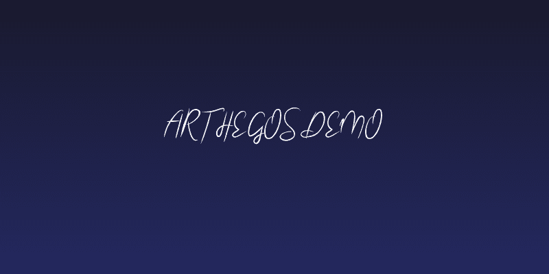 Arthegos Demo Social Header