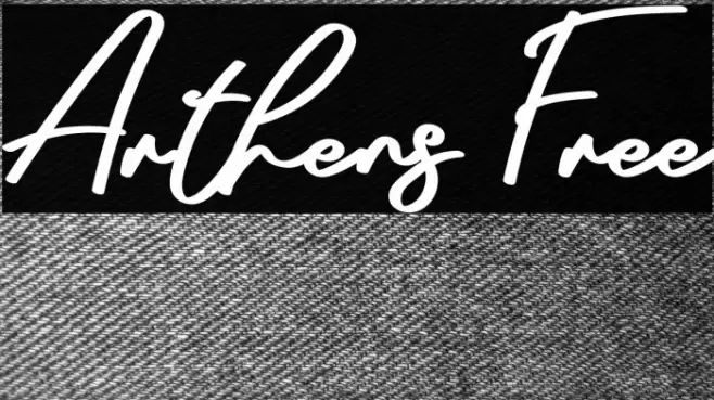 Arthens Free Font examples