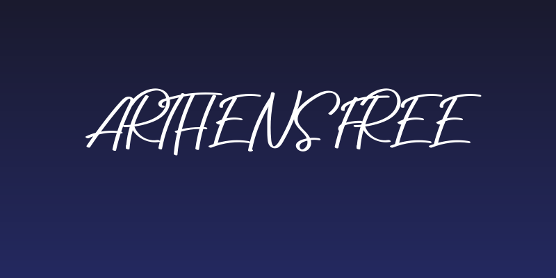Arthens Free Social Header