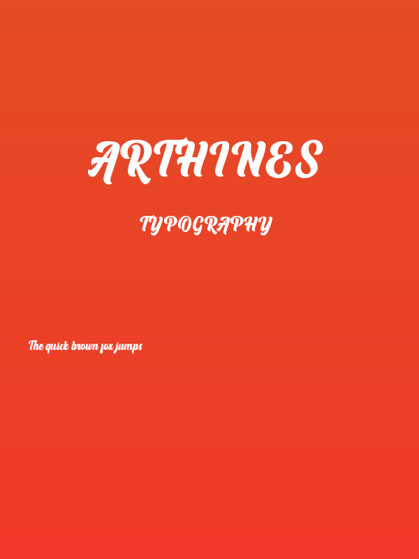 Arthines Poster