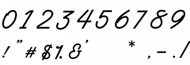 Arthington Font OTHER CHARS