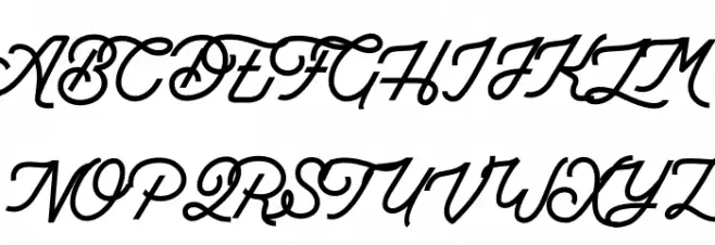 Arthington Шрифта ВЕРХНИЙ