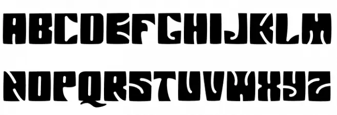 Arthosdemo フォント 小文字