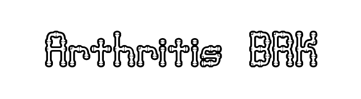 Arthritis BRK Font