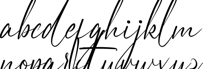 Arthur Dale Demo Font LOWERCASE