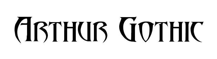 gothic font