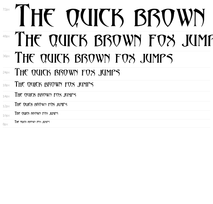 Arthur Gothic Waterfall