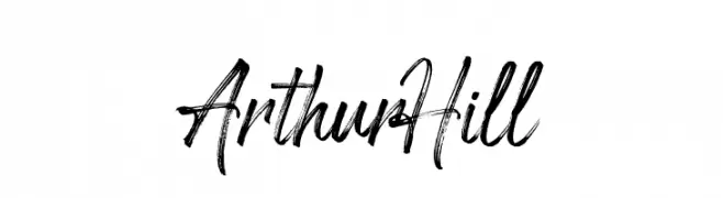 Arthur Hill   font caratteri gratis