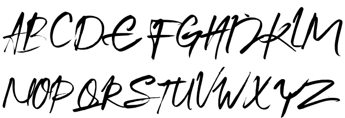 Arthur Keith Schriftart Groß