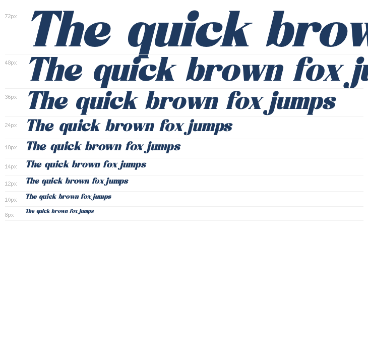 Arthur Matilde DEMO VERSION Italic Waterfall