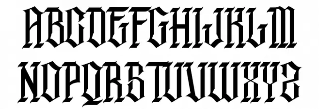 Arthur Regular Schriftart Groß
