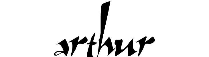 Arthur  Descarca Fonturi Gratis