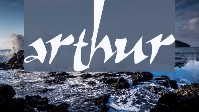Arthur Font examples
