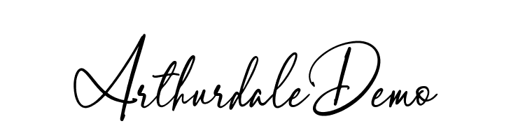 ArthurdaleDemo  لخطوط تنزيل
