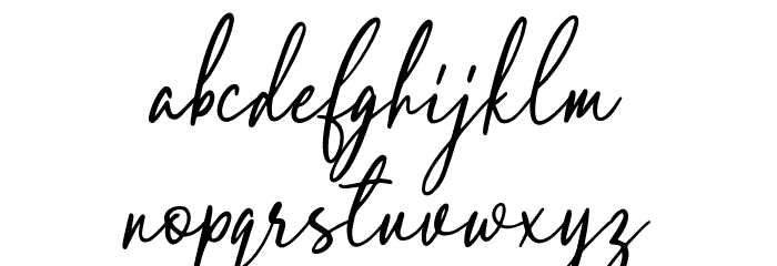 ArthurdaleDemo Font LOWERCASE