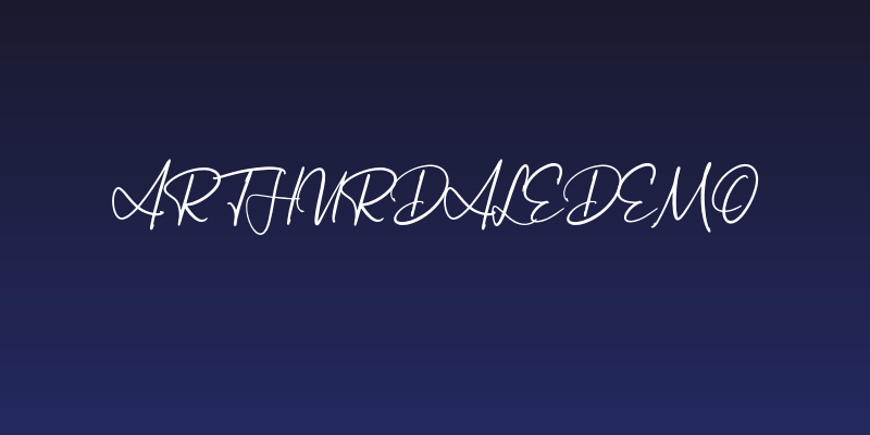 ArthurdaleDemo Social Header