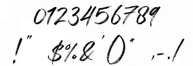 Arthure Font OTHER CHARS