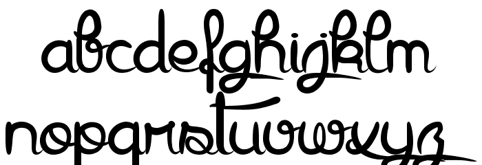 Arthus1 Hig6htone Font LOWERCASE