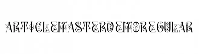 Article Master Demo Regular  baixar fontes gratis