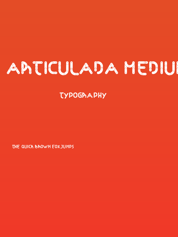 Articulada Medium Poster