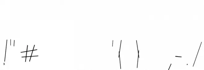 Artifact Font OTHER CHARS