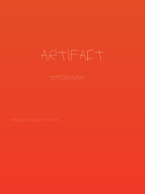 Artifact Poster