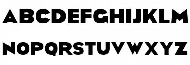Artifact Schriftart Groß