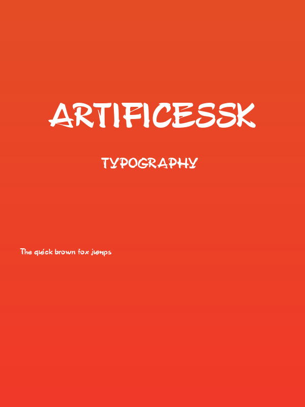 ArtificeSSK Poster