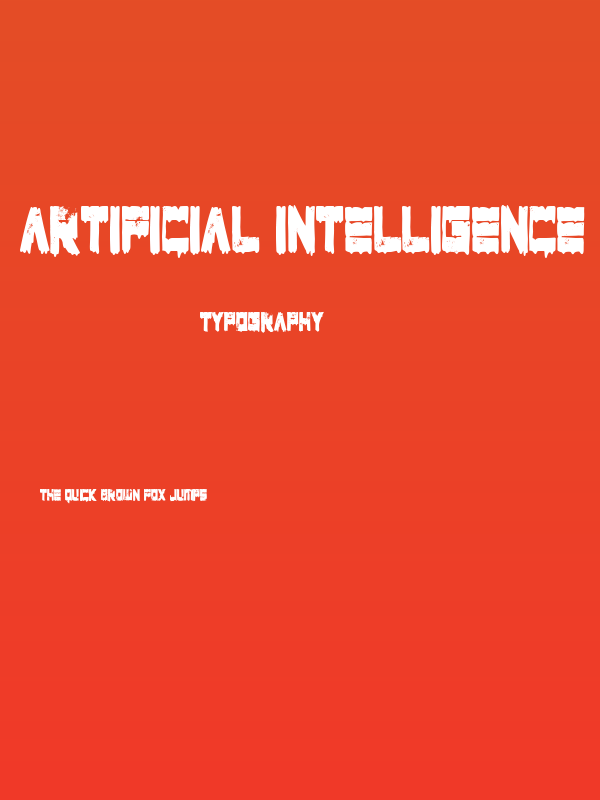 Artificial Intelligence Is Shit Poster