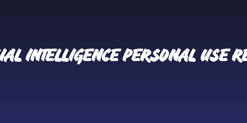Artificial Intelligence PERSONAL USE Regular Social Header