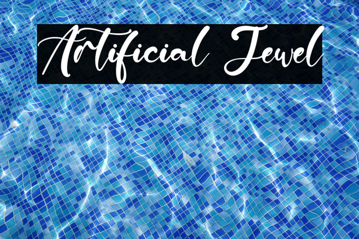 Artificial Jewel Example 1