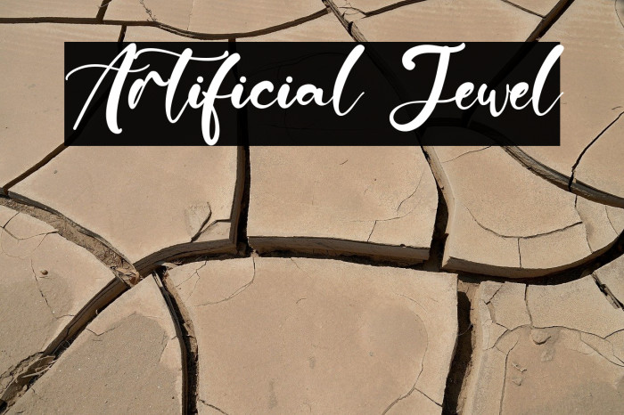 Artificial Jewel Example 3