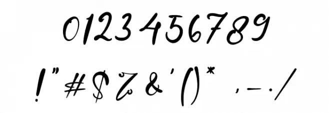 ArtificialJewel Font OTHER CHARS