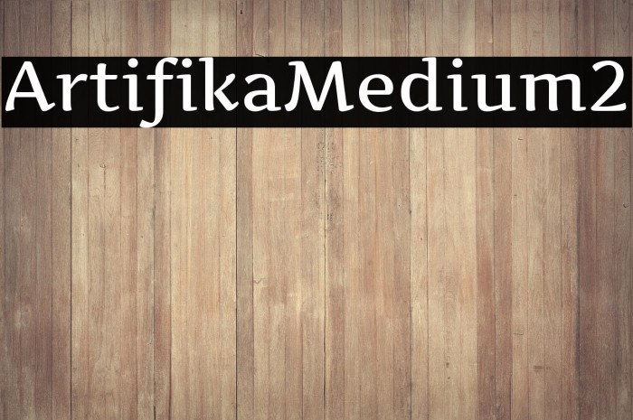 Artifika Medium2 Example 1