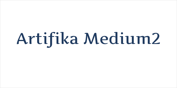Artifika Medium2 Logo