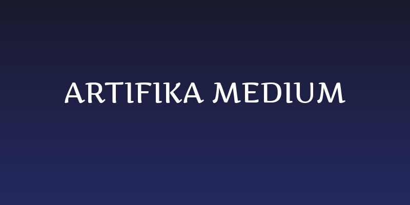 Artifika Medium Social Header