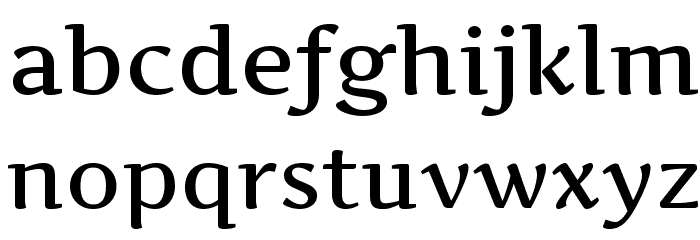 Artifika Regular Font LOWERCASE