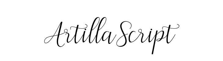 ArtillaScript  font caratteri gratis