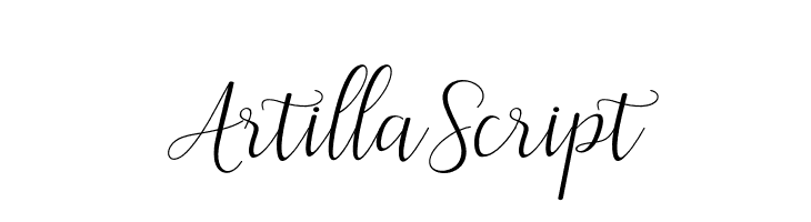 ArtillaScript  font caratteri gratis