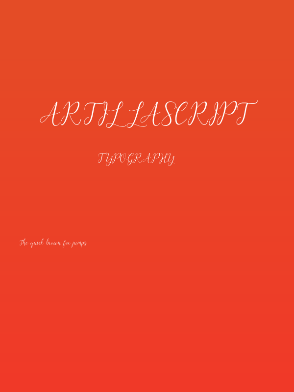 ArtillaScript Poster