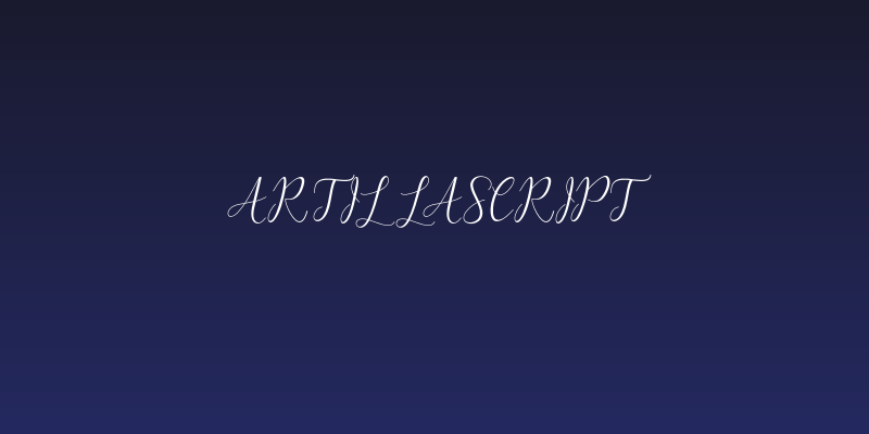 ArtillaScript Social Header
