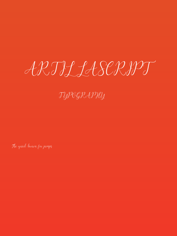 ArtillaScript Poster