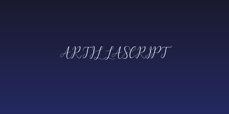 ArtillaScript Social Header