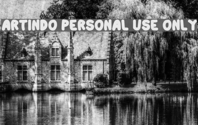 Artindo Personal Use Only Font examples