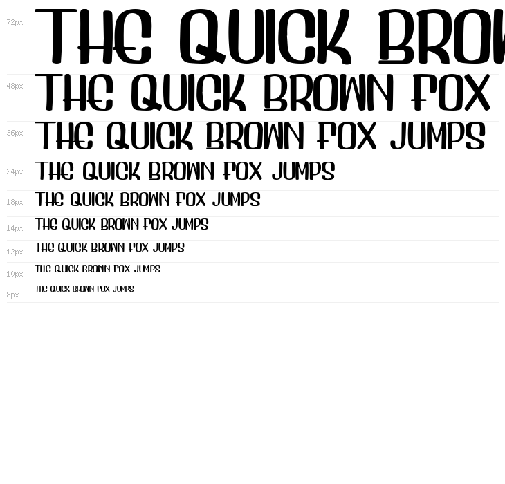 Artisa Font Waterfall